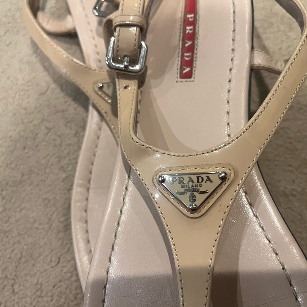 Prada t-strap sandals